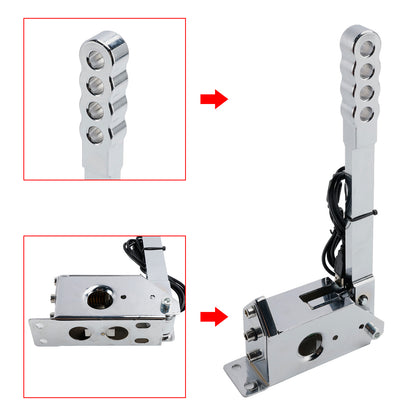 14Bit SIM USB Handbrake For Assetto PC Racing Games G25/G27/G29/T300/T500 Silver