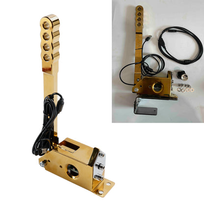 14Bit SIM USB Handbrake For Assetto PC Racing Games G25/G27/G29/T300/T500 Gold