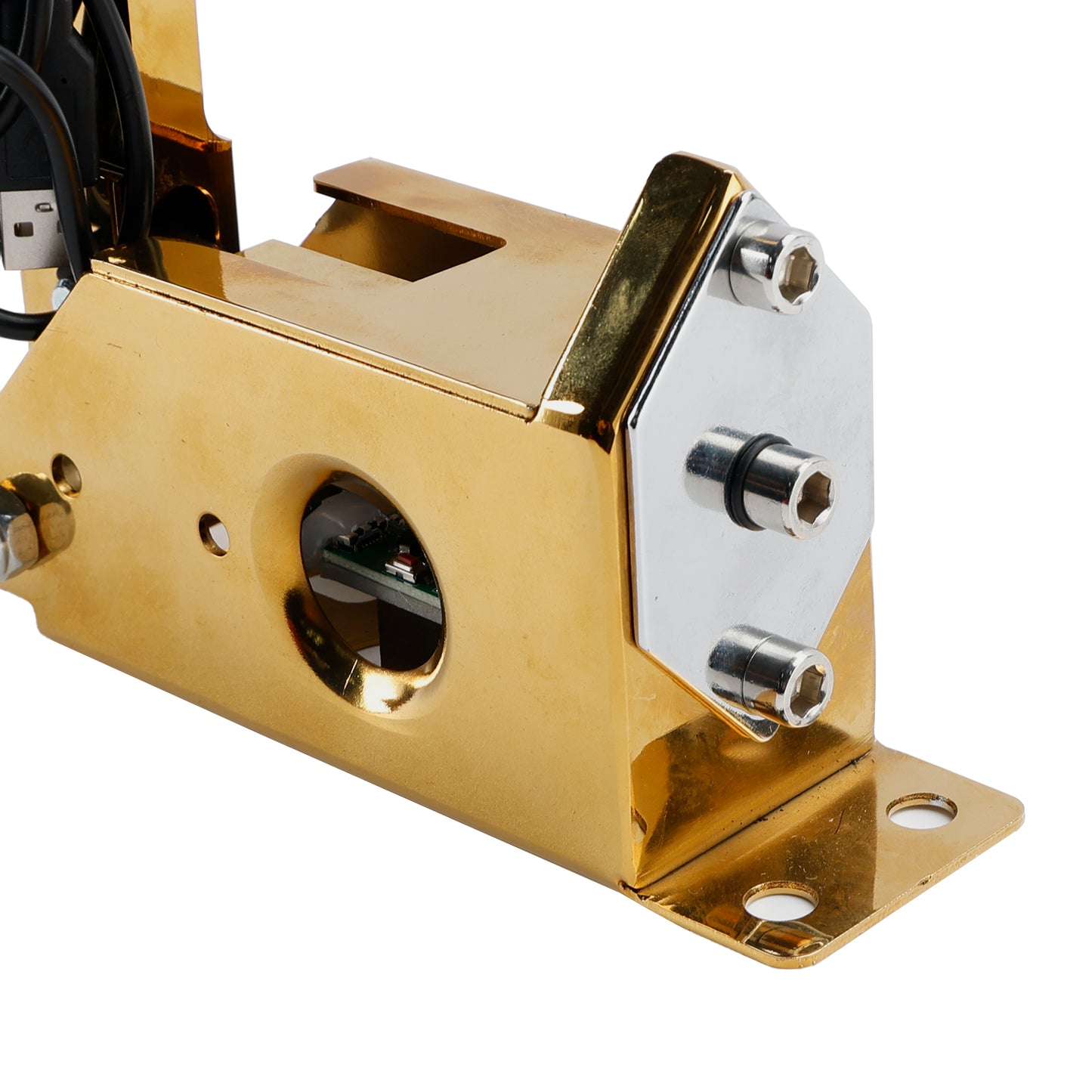 14Bit SIM USB Handbrake For Assetto PC Racing Games G25/G27/G29/T300/T500 Gold