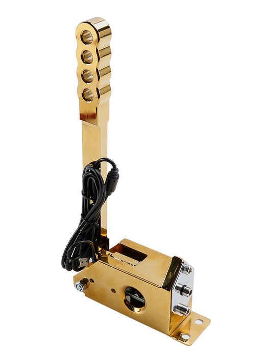 14Bit SIM USB Handbrake For Assetto PC Racing Games G25/G27/G29/T300/T500 Gold