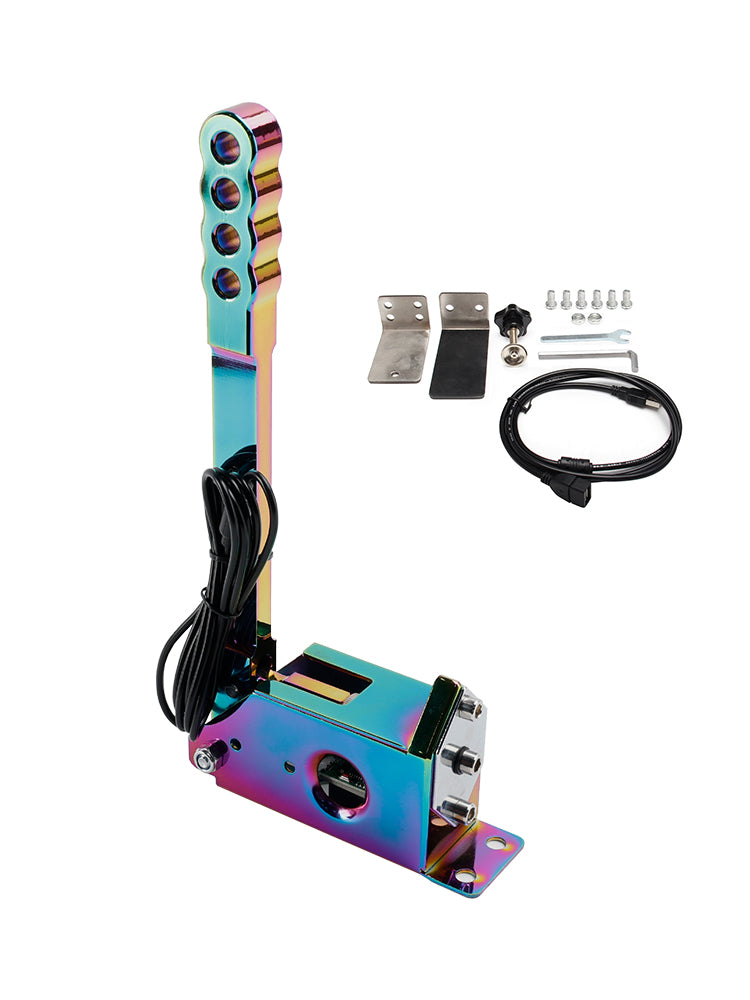 14Bit SIM USB Handbrake For Assetto PC Racing Games G25/G27/G29/T300 Neo Chrome