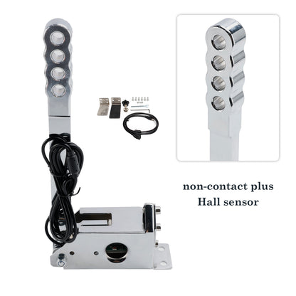 14Bit SIM USB Handbrake For Assetto PC Racing Games G25/G27/G29/T300/T500 Silver