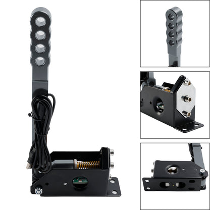 14Bit PC USB Sim Racing Handbrake for G25/G27/G29/T300/T500 For Asseto Silver