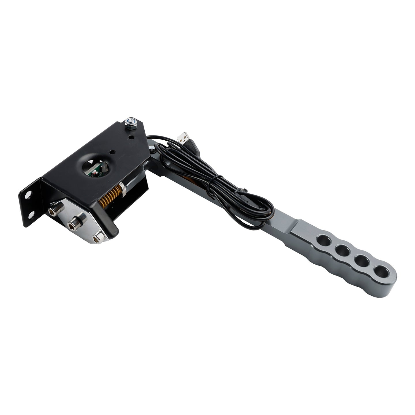 14Bit PC USB Sim Racing Handbrake for G25/G27/G29/T300/T500 For Asseto Silver