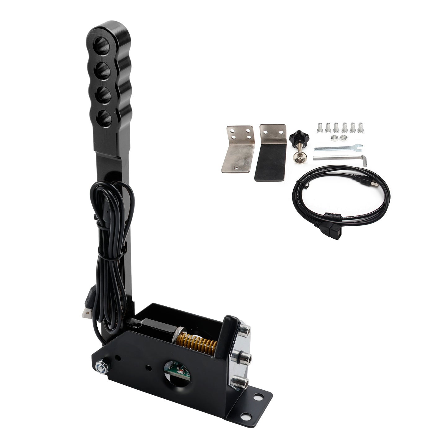 14Bit PC USB Sim Racing Handbrake w clamp for G25/G27/G29/T300/T500 For Asseto