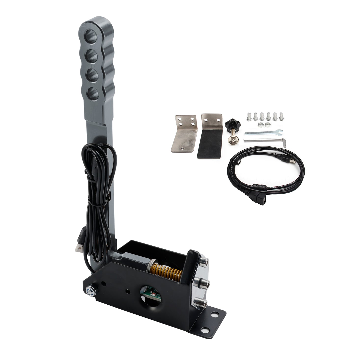 14Bit PC USB Sim Racing Handbrake w clamp for G25/G27/G29/T300/T500 For Asseto