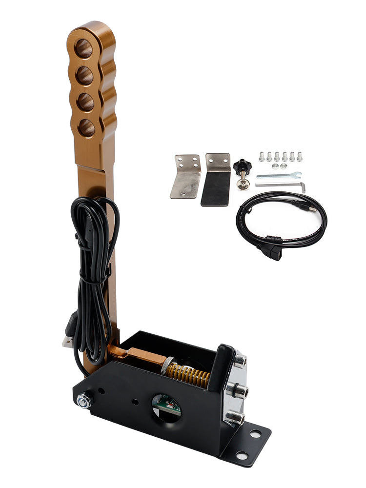 14Bit PC USB Sim Racing Handbrake w clamp for G25/G27/G29/T300/T500 For Asseto