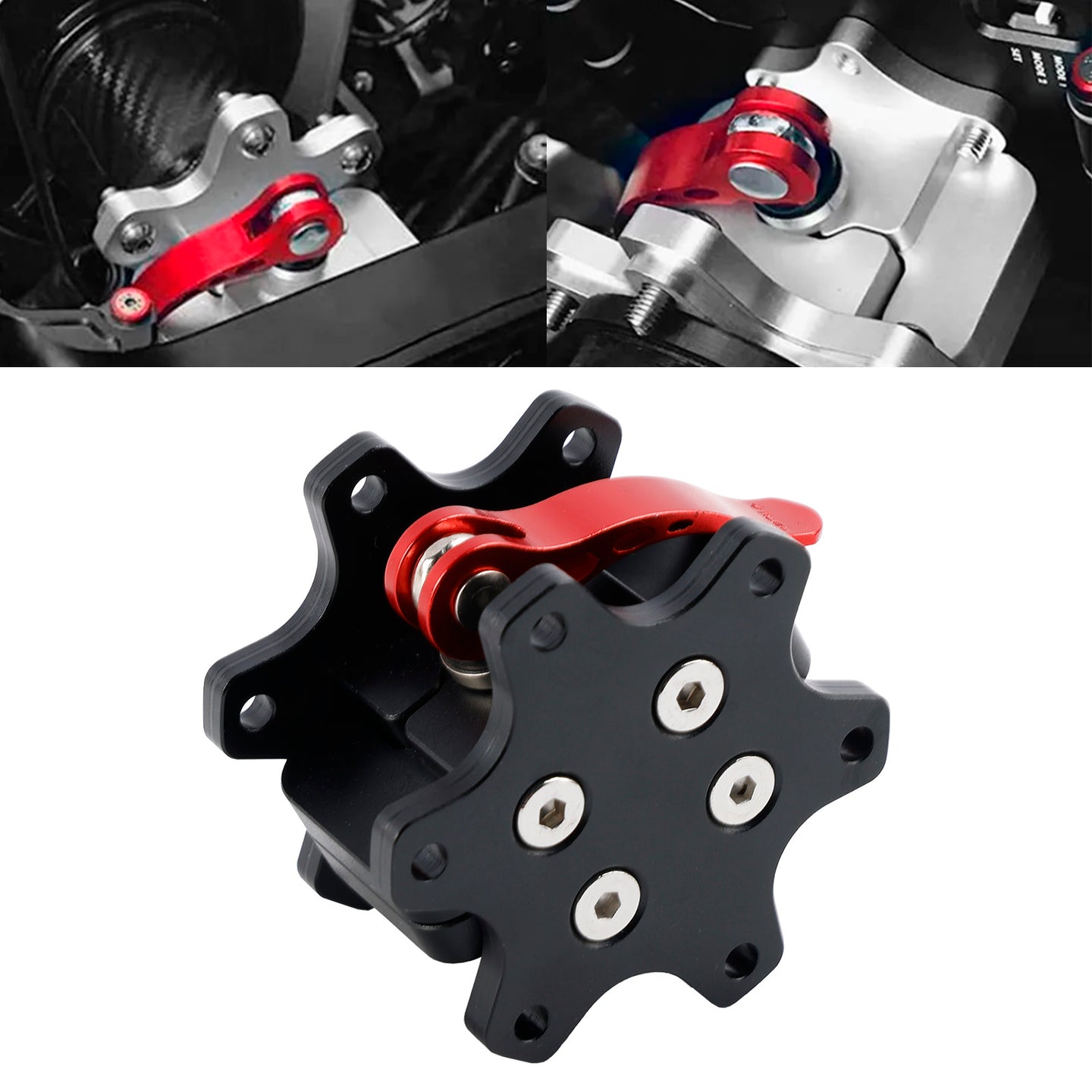 70mm Steering Wheel Quick Release Hub Adapter For Thrustmaster/Logitech/Simagic