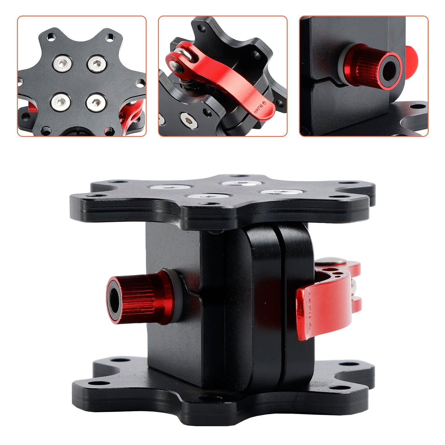 70mm Steering Wheel Quick Release Hub Adapter For Thrustmaster/Logitech/Simagic