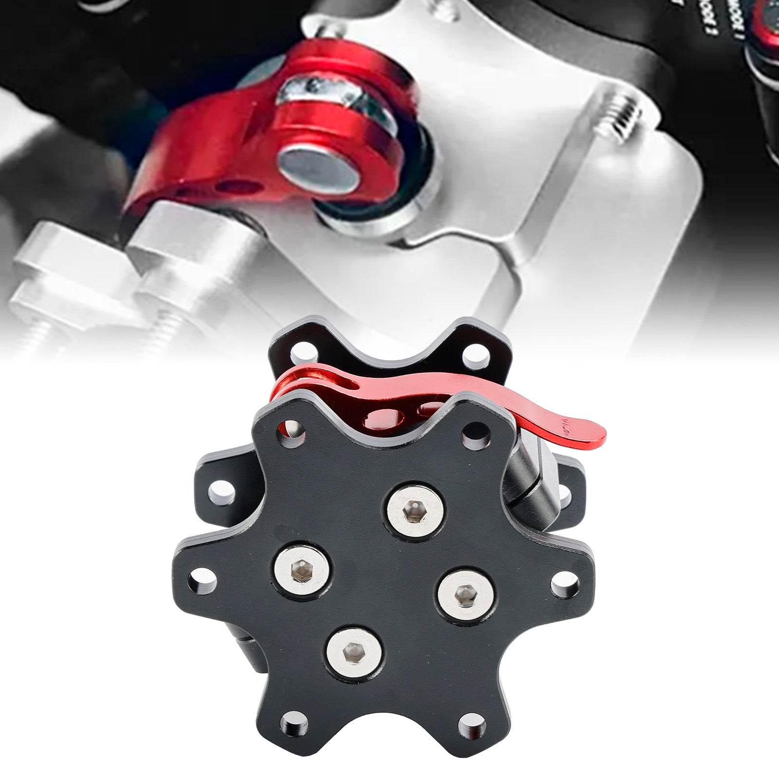 70mm Steering Wheel Quick Release Hub Adapter For Thrustmaster/Logitech/Simagic
