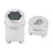 Ice Crusher Coupler Kit for Whirlpool, Kenmore, Maytag & KitchenAid, Replaces WP2220457 & WP2220458