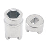 Ice Crusher Coupler Kit for Whirlpool, Kenmore, Maytag & KitchenAid, Replaces WP2220457 & WP2220458