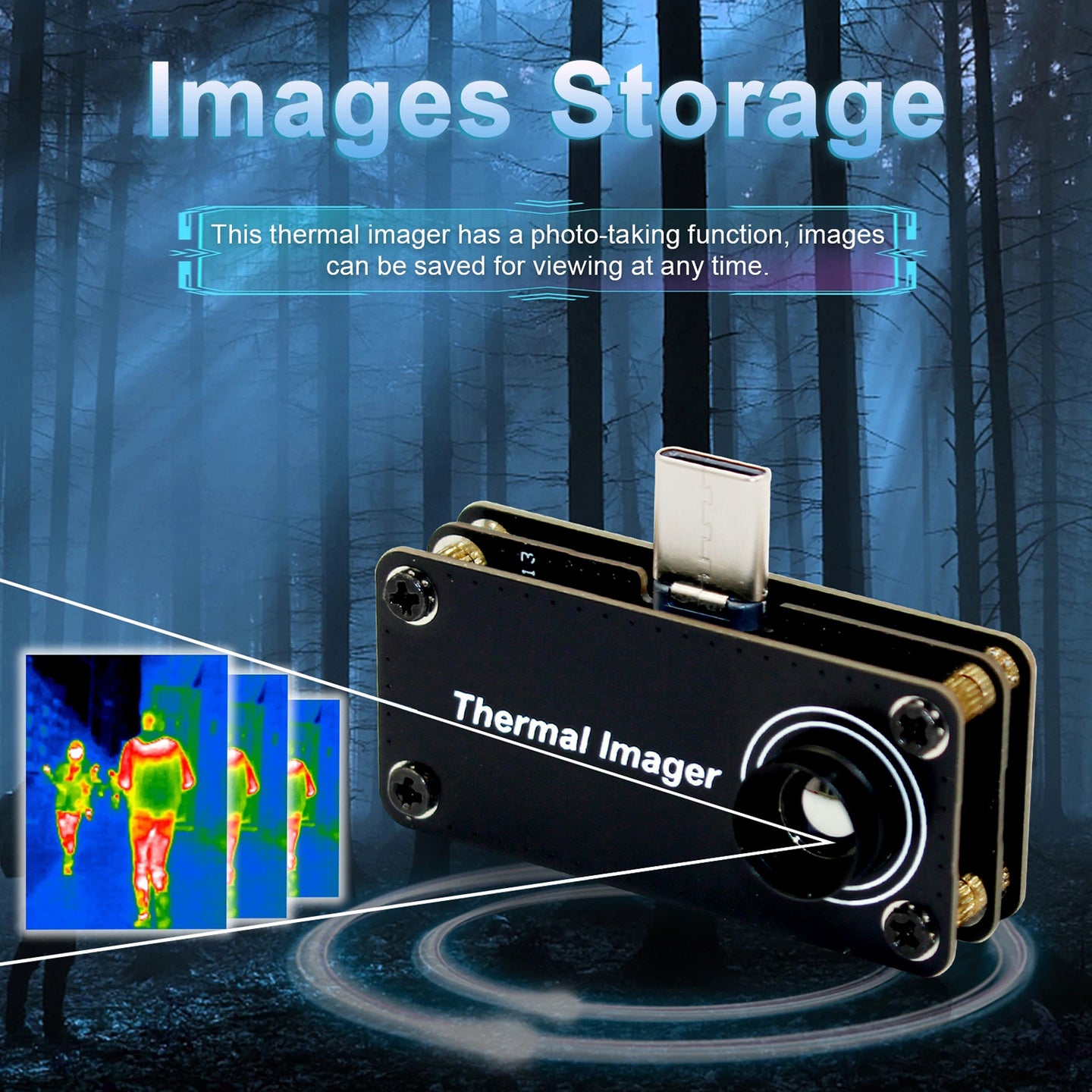 USB Type-C Thermal Imaging Camera For Android Mobile Phone Enhanced Features