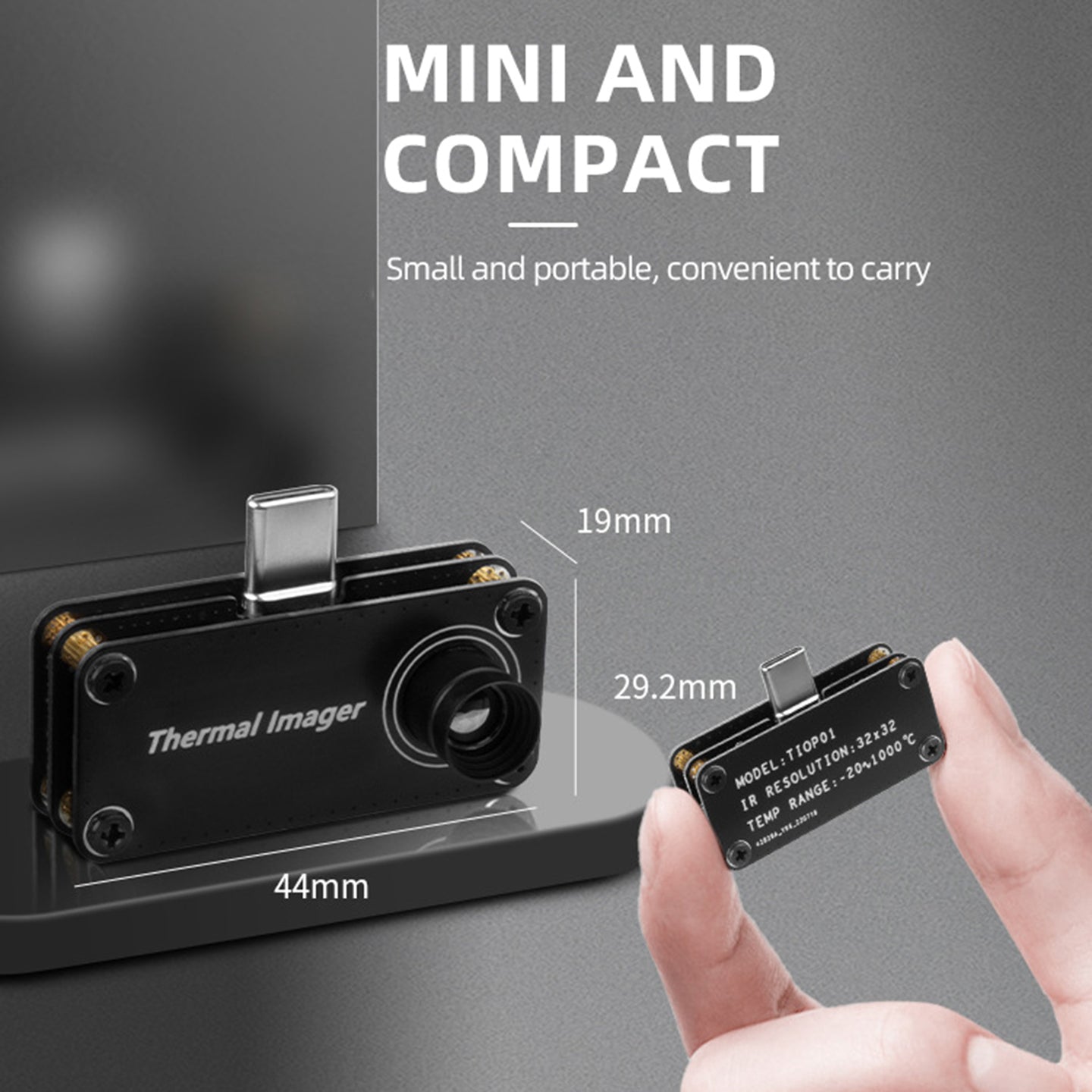 USB Type-C Thermal Imaging Camera For Android Mobile Phone Enhanced Features