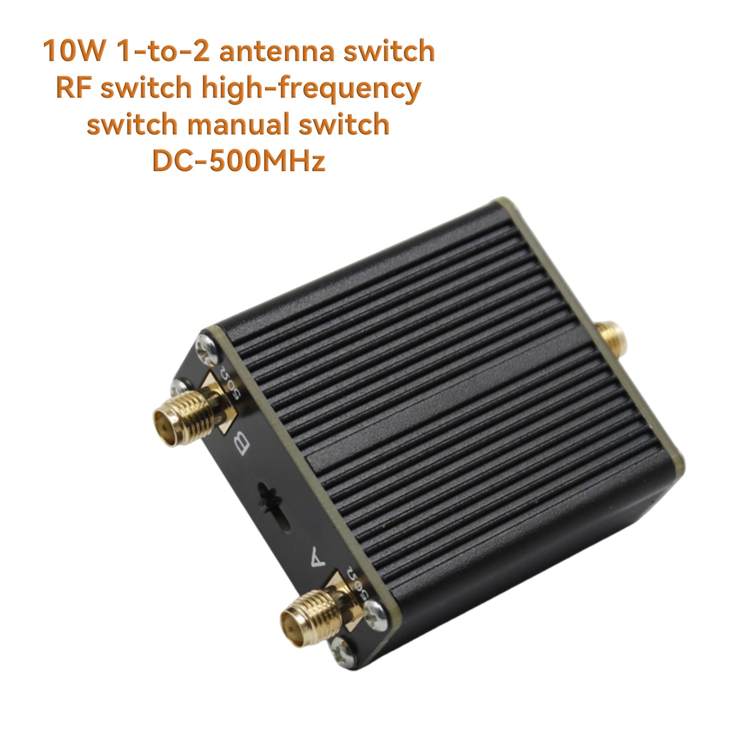 10W 1-to-2 Antenna Switch RF Switch High-Frequency Switch Manual Switch DC500MHz