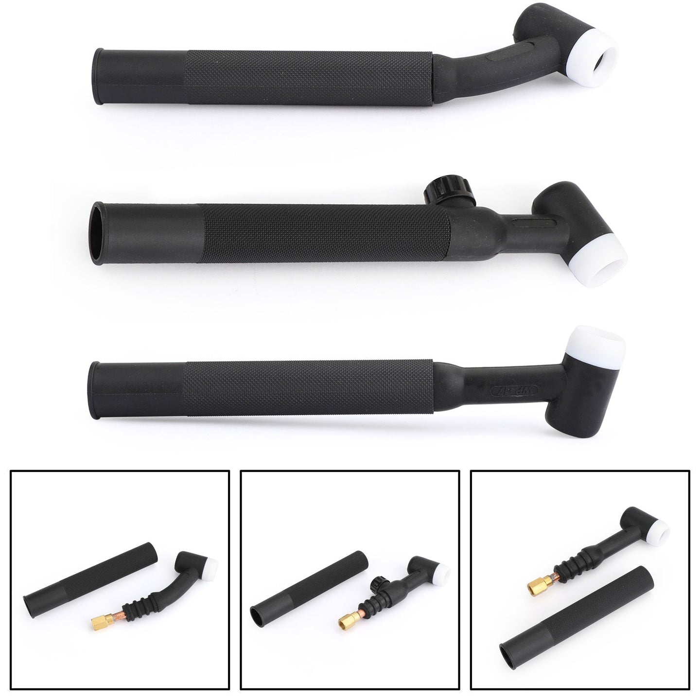 WP-17F TIG Welding Torch Head body Flexible 150Amp Air-Cooled With Handle