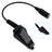 K Interface Headset Port Converter Cable for TK290 TK3180 TK380 TK480 TK481 TK490