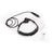 1PC Adjustable Tactical Throat Mic Headset For Walkie Talkie 7.1mm Plug PTT