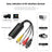 VHS to Digital Converter, USB 2.0 Video Capture Card to Convert VCR, Hi8 Tapes to DVD for PC/Windows 10