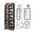 Complete Cylinder Head Assembly with Gasket Kit for Kubota V1505 V1505D 1G091-03044