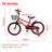 16 inch Kid's Bike Child Bicycle w/ Auxiliary Wheels