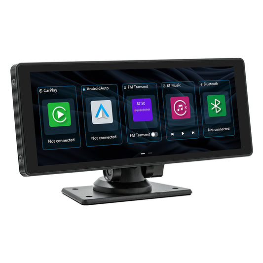 10.26inch Wireless Carplay Bluetooth Radio FM Car MP5 Player AHD Recorder Camera