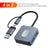 4 in 2 Type-C + USB to USB3.2*4 Interface Hub Adapter Dock for MacBook iPad Pro (Copy)