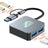4 in 2 Type-C + USB to USB3.2*4 Interface Hub Adapter Dock for MacBook iPad Pro (Copy)