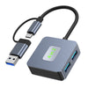 4 in 2 Type-C + USB to USB3.2*4 Interface Hub Adapter Dock for MacBook iPad Pro (Copy)