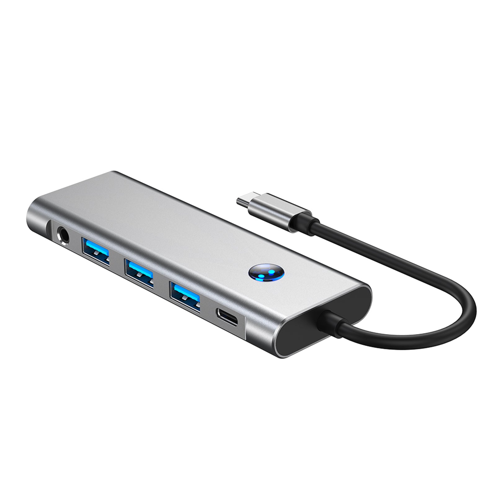 9 in 1 TYPE-C+USB3.0 USB2.0 HDMI SD/TF PD100W Audio Data Interface Hub Adapter (Copy)