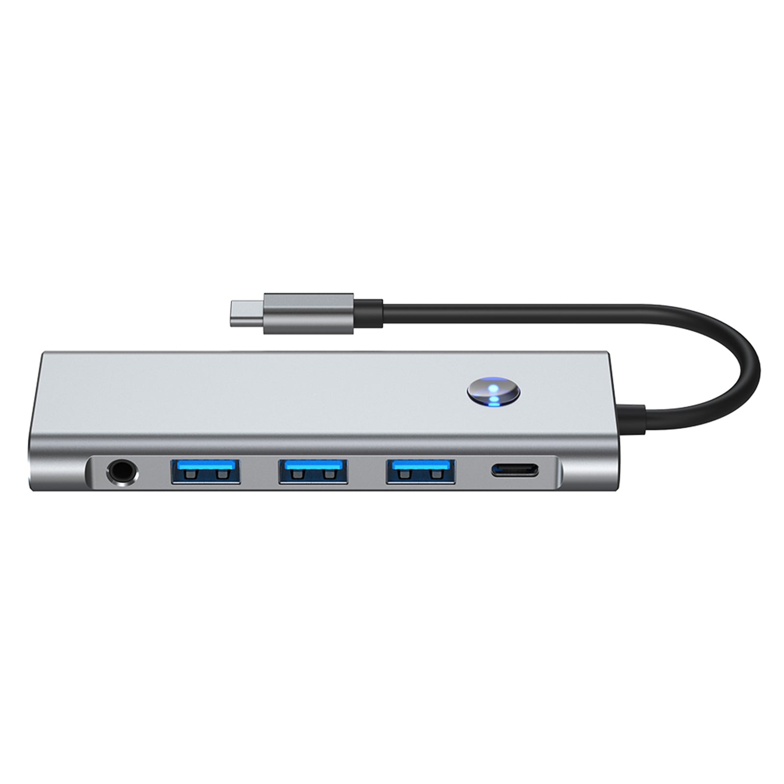 9 in 1 TYPE-C+USB3.0 USB2.0 HDMI SD/TF PD100W Audio Data Interface Hub Adapter (Copy)