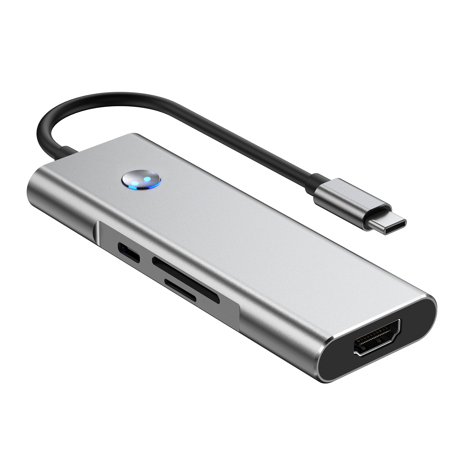 9 in 1 TYPE-C+USB3.0 USB2.0 HDMI SD/TF PD100W Audio Data Interface Hub Adapter (Copy)