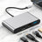 4 in 1 Docking Station TYPE-C to RJ45 100M HDMI USB3.0 PD Interface Hub Adapter