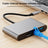 4 in 1 Docking Station TYPE-C to RJ45 100M HDMI USB3.0 PD Interface Hub Adapter
