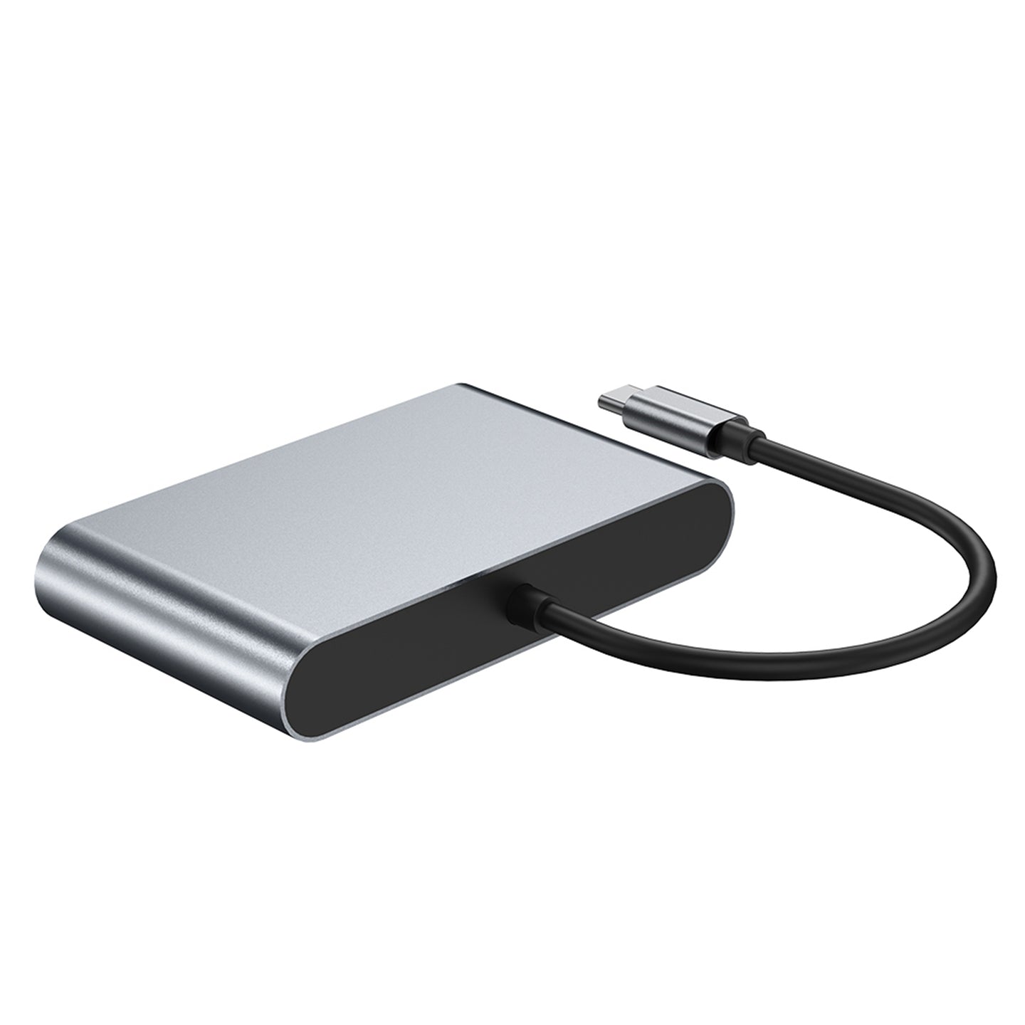 4 in 1 Docking Station TYPE-C to RJ45 100M HDMI USB3.0 PD Interface Hub Adapter