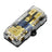 2-Way Mini ANL Fuse Holder & Power Distribution Block, 60A, 0/2/4 Gauge In to 4/8 Gauge Out for Car Audio Amplifier