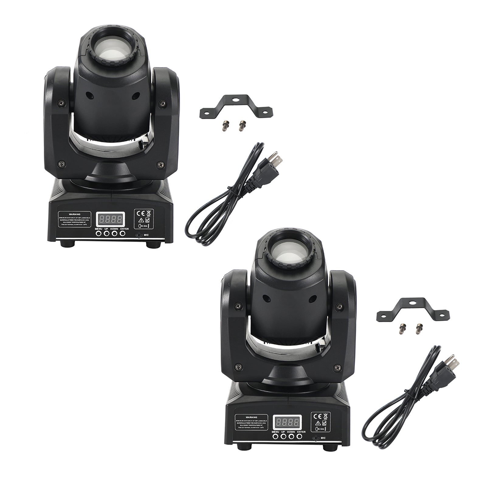 4Pcs Moving Head 8Gobo Stage Lighting RGBW LED DJ DMX Beam Bar Party Light