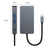 6 in 1 TYPE-C to RJ45 Gigabit USB 3.2 HDMI PD100W Interface Hub Adapter Dock
