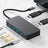 7 in 1 TYPE-C+USB3.0*3+HDMI*2+PD100W+USB-C Data Interface Hub Adapter Dock