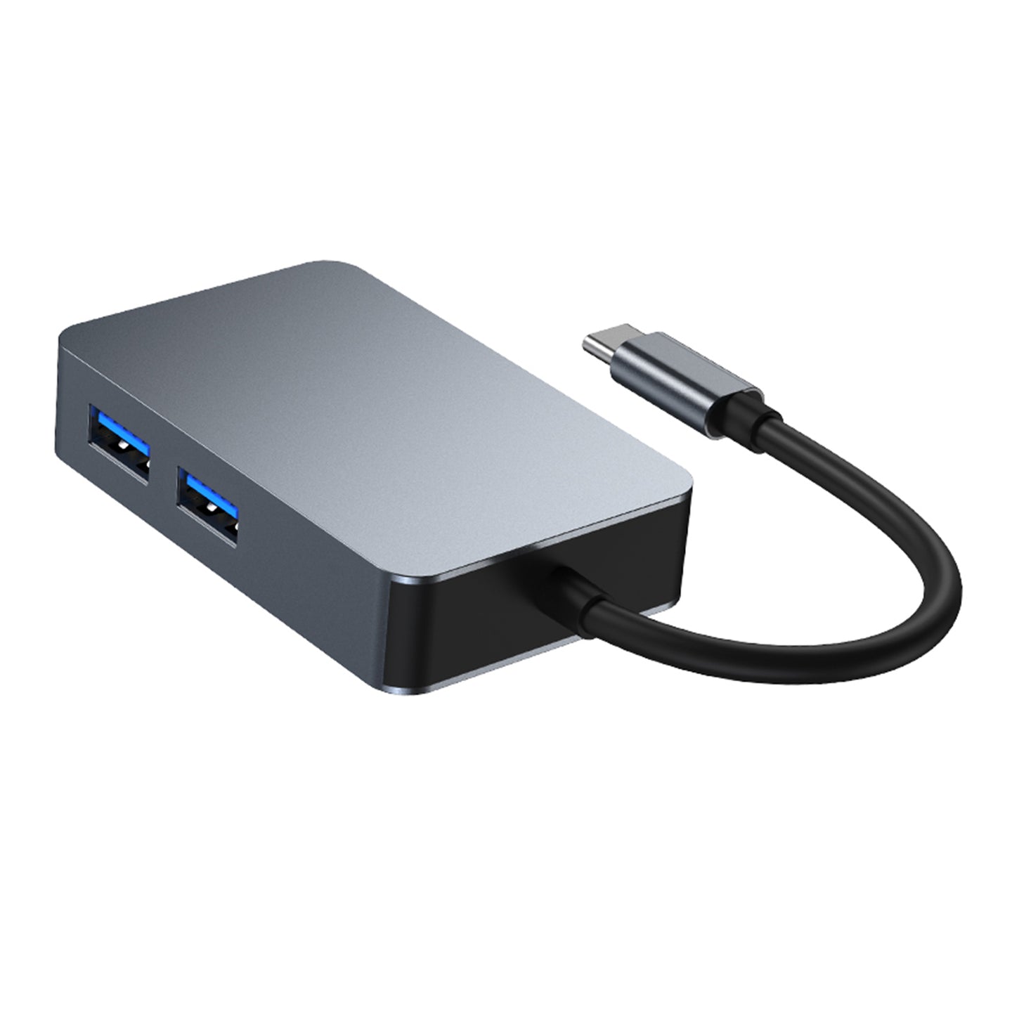 5 in 1 TYPE-C+USB3.0*3+PD100W+USB-C Data Interface Hub Adapter Dock for MacBook