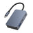 5 in 1 TYPE-C+USB3.0*3+PD100W+USB-C Data Interface Hub Adapter Dock for MacBook