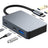 5 in 1 TYPE-C+USB3.0*3+PD100W+USB-C Data Interface Hub Adapter Dock for MacBook
