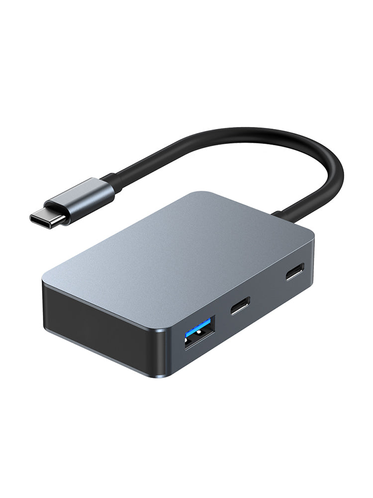 5 in 1 TYPE-C+USB3.0*3+PD100W+USB-C Data Interface Hub Adapter Dock for MacBook