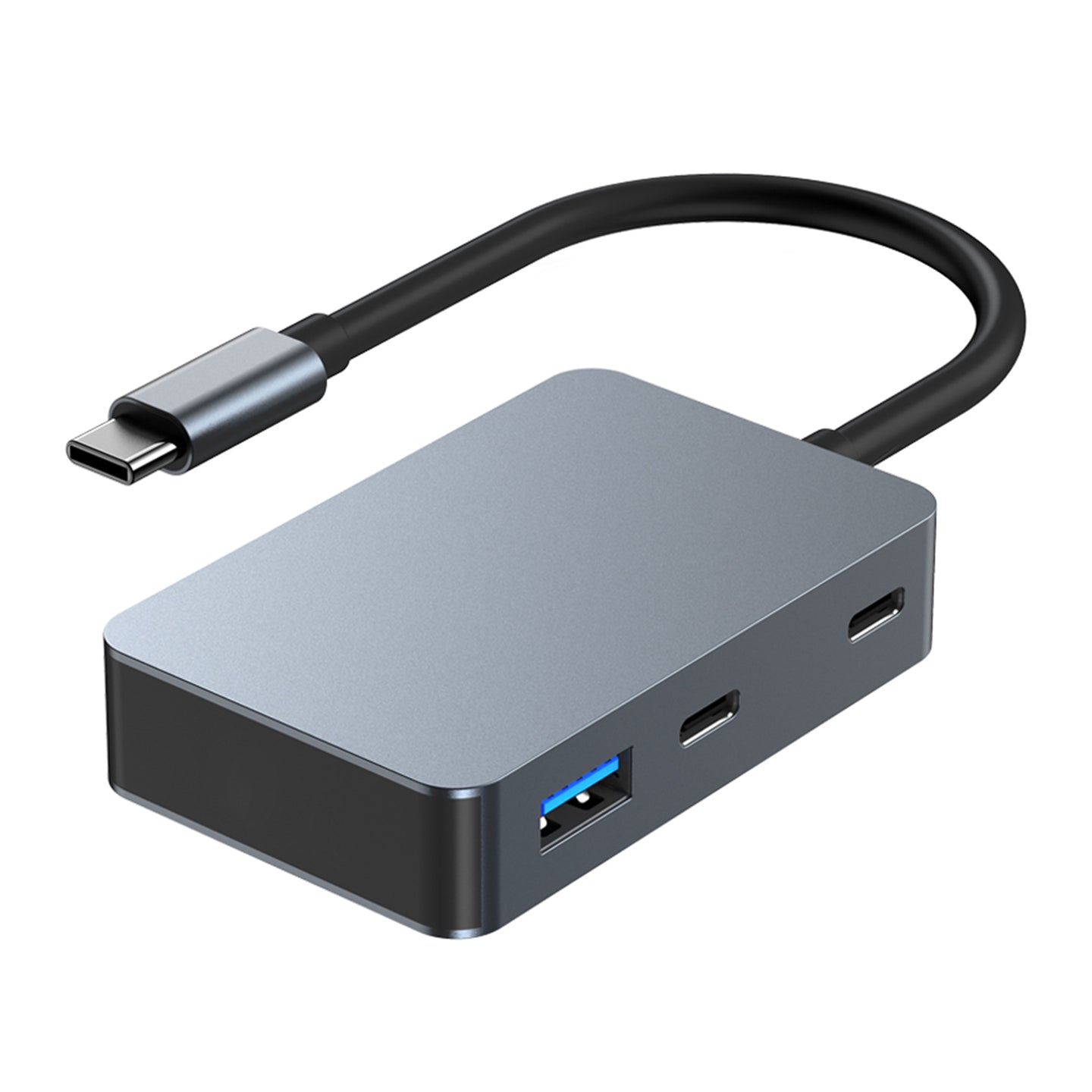 5 in 1 TYPE-C+USB3.0*3+PD100W+USB-C Data Interface Hub Adapter Dock for MacBook