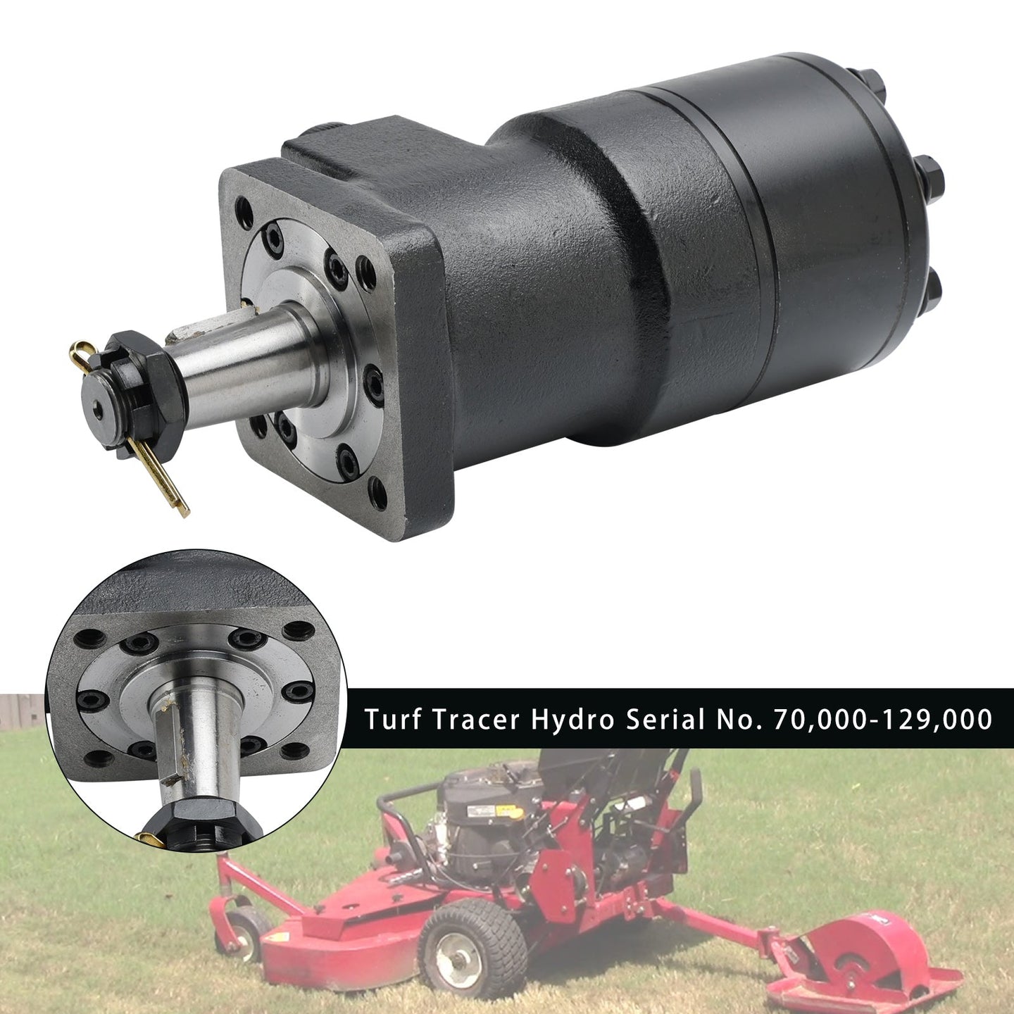 Wheel Motor For Elsfb2ark Viking Hydro Turf Tracer 1-603718 TE0230FS250AAFA 1603718