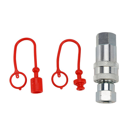 1/4" NPT ISO 7241-A Quick Disconnect Hydraulic Couplings / Couplers