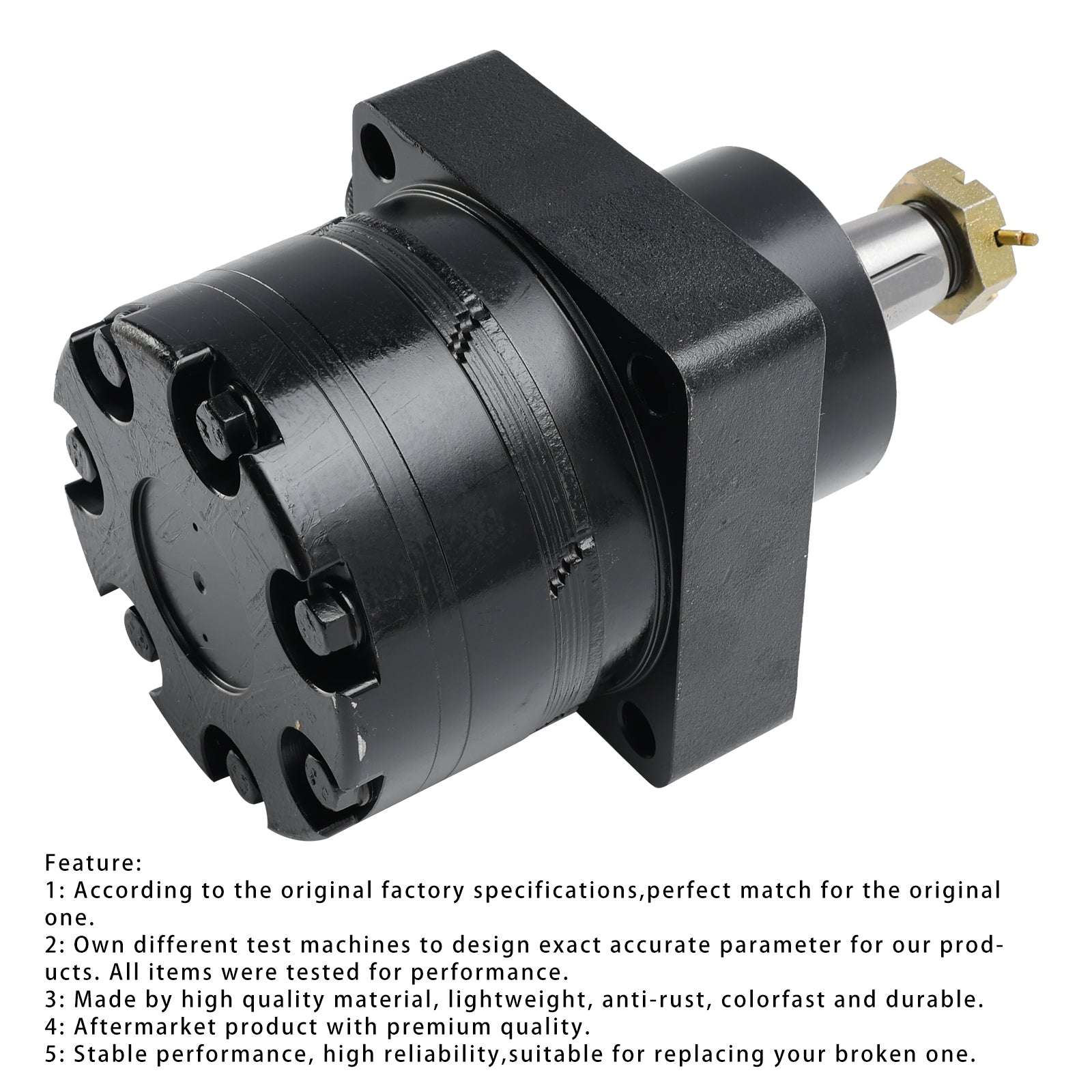 5102682YP Left Hand Hydraulic Group Wheel Motor For Ferris IS1500 IS2000 IS2500Z