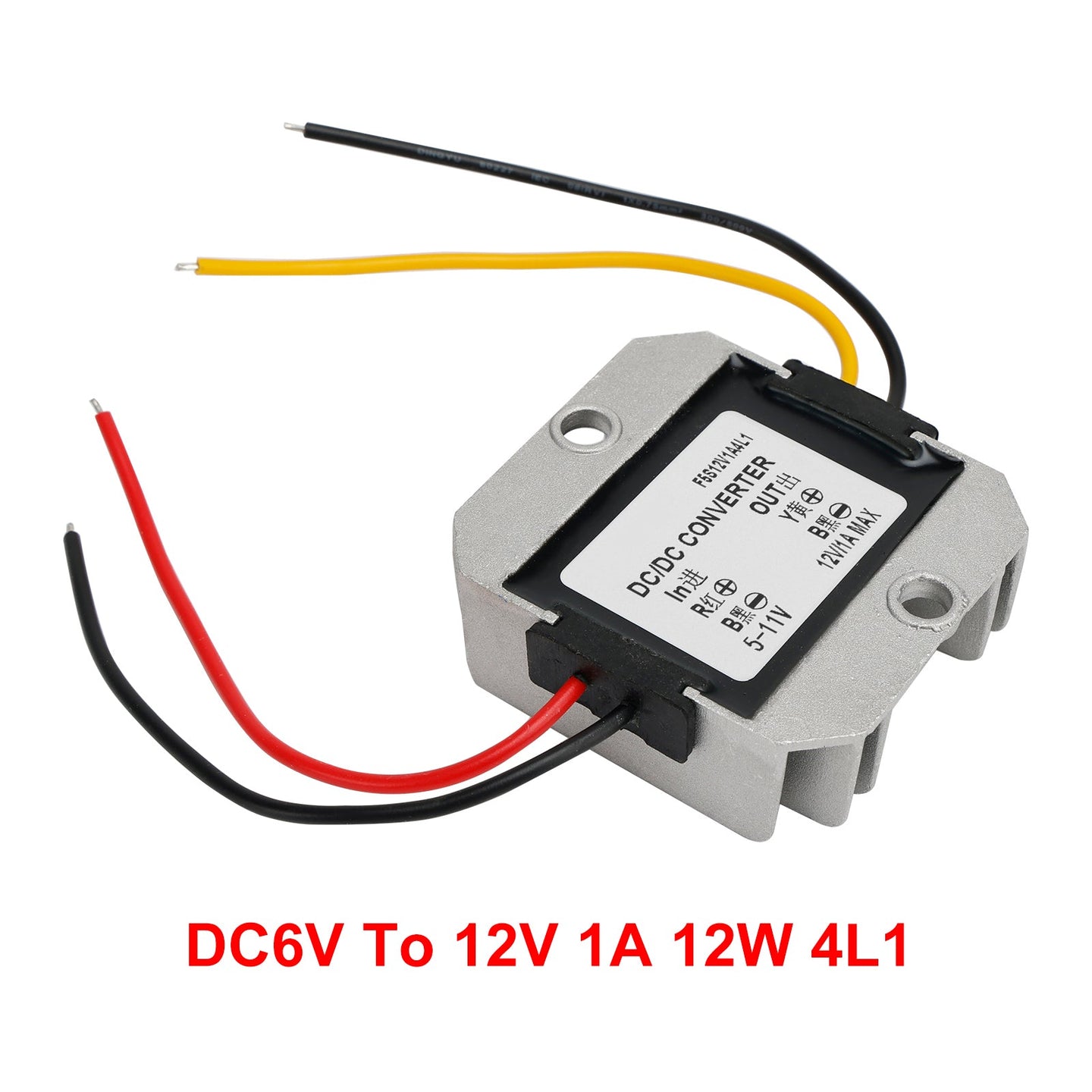 DC-DC 6V-12V 1-3A Step Up Power Supply Converter Regulator Waterproof