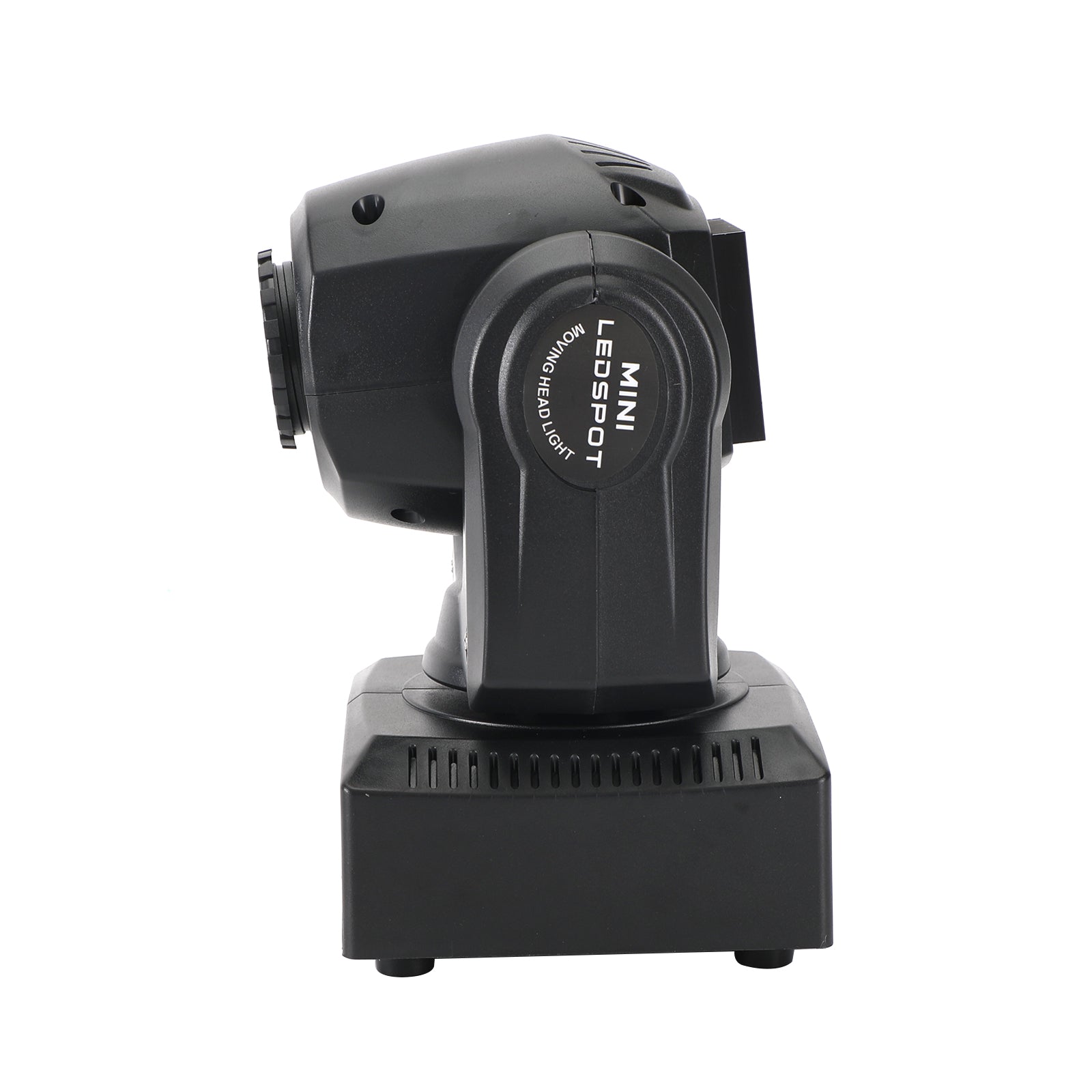 Mini Moving Head Stage Light with 8 Gobo Patterns, RGBW LED Beam, DMX & Sound Activated for DJ Party Lighting