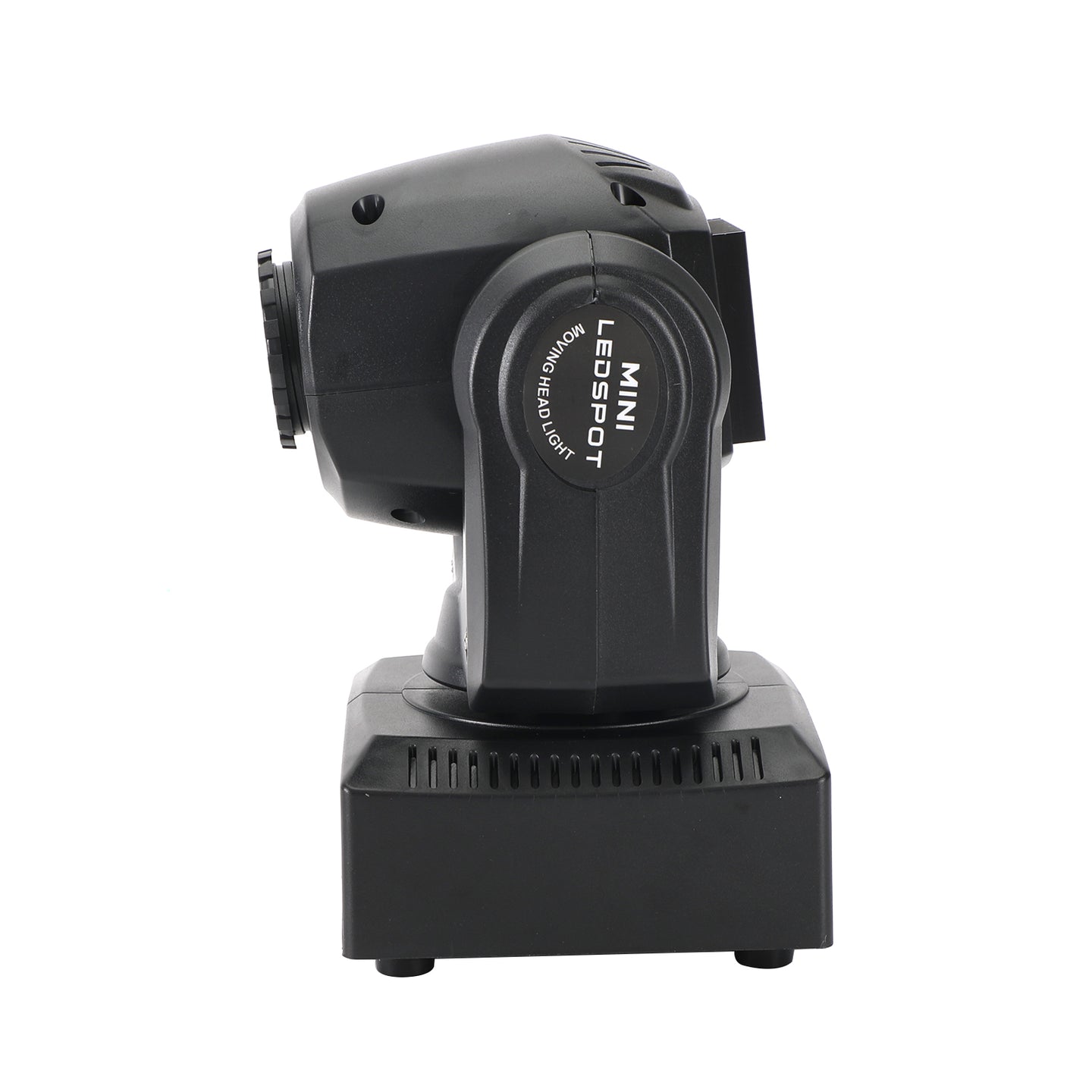 Mini Moving Head Stage Light with 8 Gobo Patterns, RGBW LED Beam, DMX & Sound Activated for DJ Party Lighting